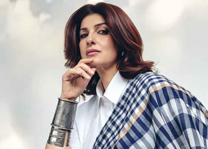 Twinkle Khanna in Saree