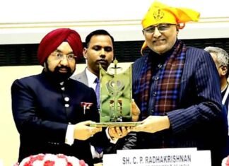 VP CP Radhakrishnan meets Vikramjit Sahney