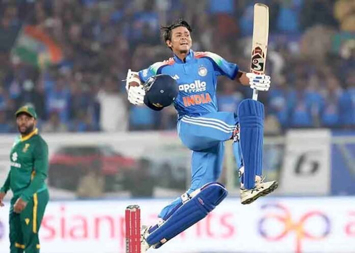 Yashasvi Jaiswal Century Celebration