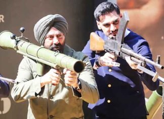 Ahan Shetty Sunny Deol Border