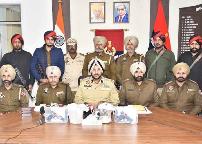 Amritsar police bust cross-border narco-arms module