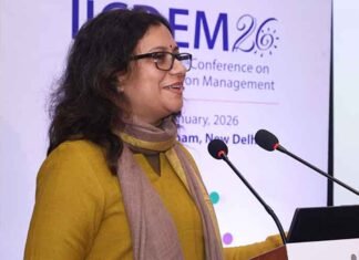 Anindita Mitra CEO Punjab on mic