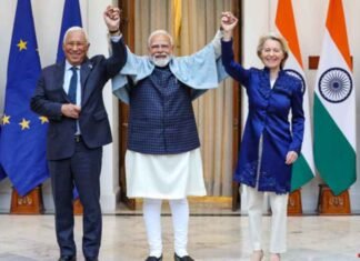 EU Leaders Meet PM Modi, Say Looking Forward to Fruitful Summit