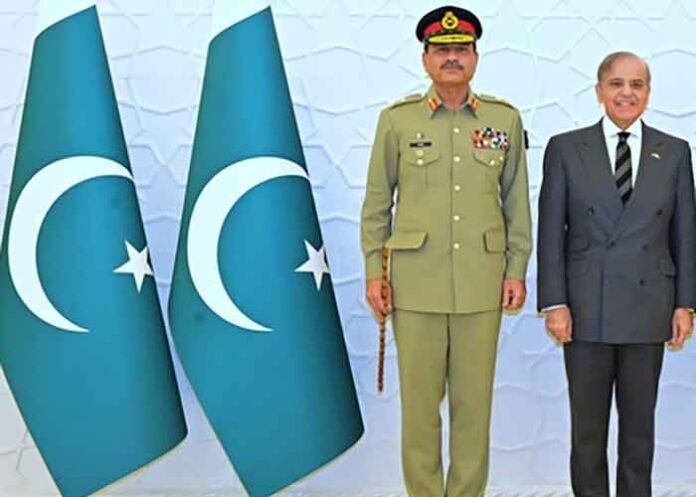 Asim Munir Shehbaz Sharif Pakistan