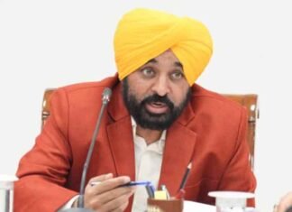 CM Bhagwant Mann in Cabinet Meeting
