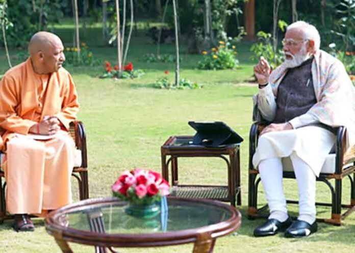 CM Yogi Adityanath meets PM Modi