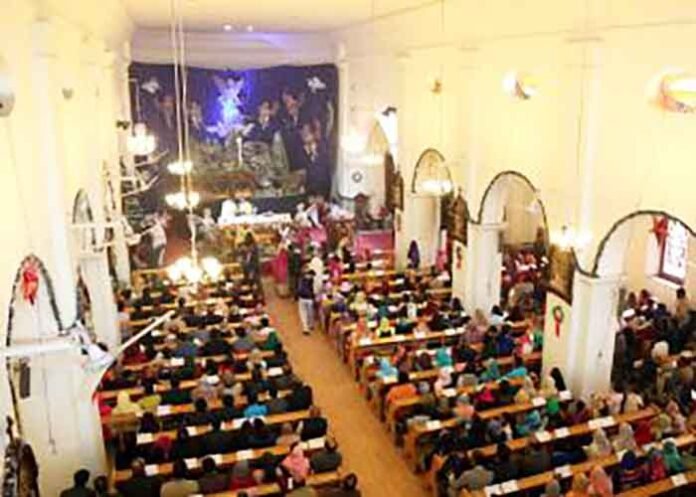 Christians A church in Raiwind Pakistan