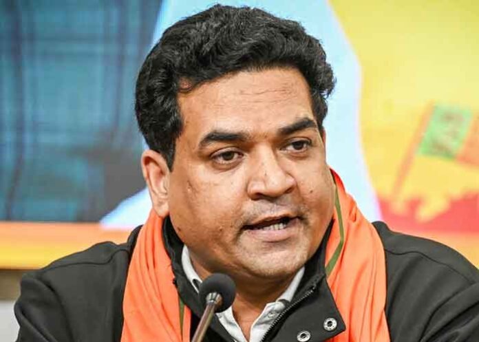 Delhi Minister Kapil Mishra