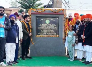 Dy Speaker Rouri Lays Foundation Stone