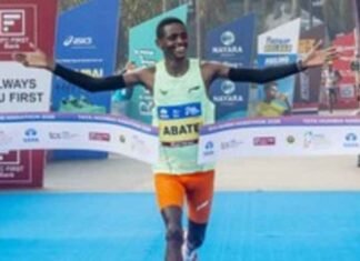 Ethiopia’s Tadu Abate and Yeshi Kalayu crowned champions at Mumbai Marathon 2026