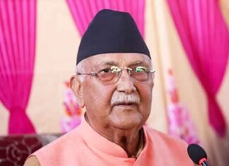 Former PM KP Sharma Oli