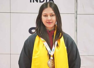 Gauri Rai Gold medallist figure skater