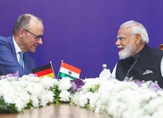 PM Modi, German Chancellor Friedrich Merz Reaffirm Commitment to Deepen Strategic Partnership Germany Chancellor Friedrich Merz with PM Modi