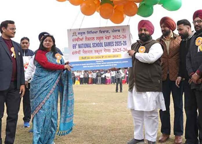 Harjot Bains inaugurates National School Games