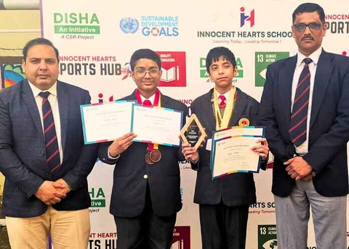 Innocent Hearts School students win Best Prototype Award