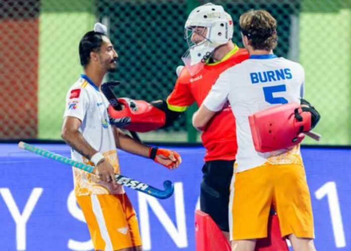 Kalinga Lancers move to top spot after clinching a shoot-out win against HIL GC