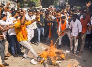 Govt housing event: Karnataka BJP protests in Hubballi alleging protocol violation