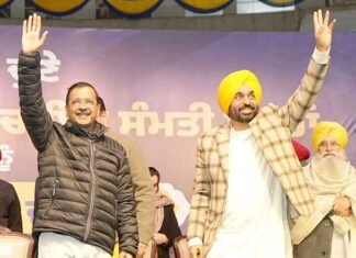 Kejriwal & CM Mann meet newly elected representatives