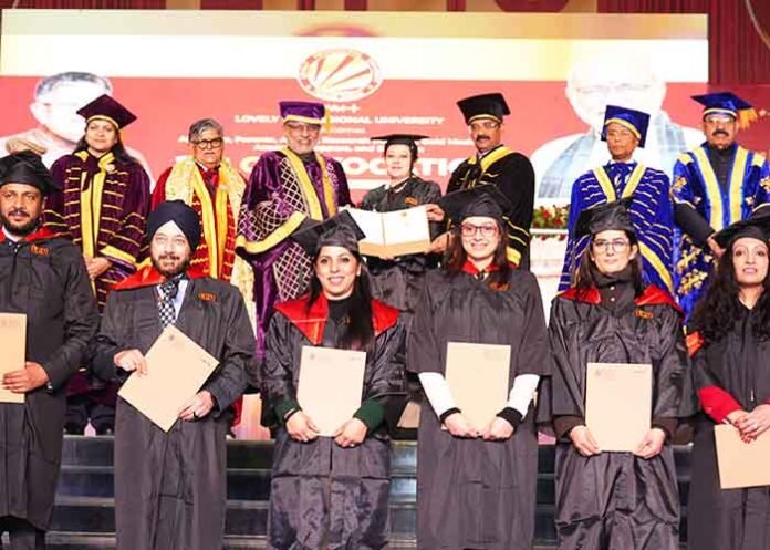 LPU celebrates 12th Convocation with VP C.P. Radhakrishnan