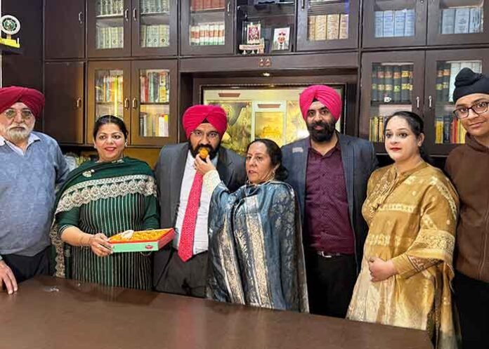 Ludhiana advocate Prabhjot Singh Sachdeva tops