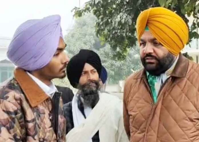 MP Aujla support for late Harjit Singh Grewal children