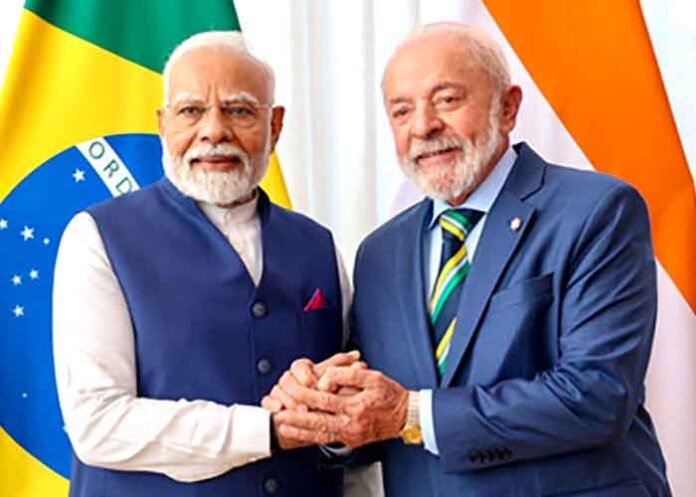 PM Modi Luiz Inacio Lula da Silva Brazil President