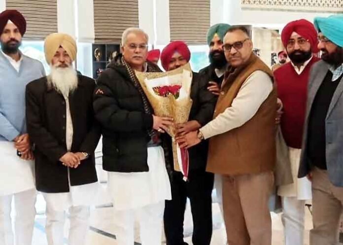 Pawan Dewan Meets Bhupesh Baghel