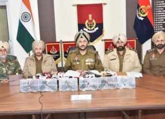 Punjab Police Arrest Two Linked To Cross-Border Illegal Arms Module With 6 Sophisticated Weapons in Amritsar Punjab Police bust cross-border arms smuggling module