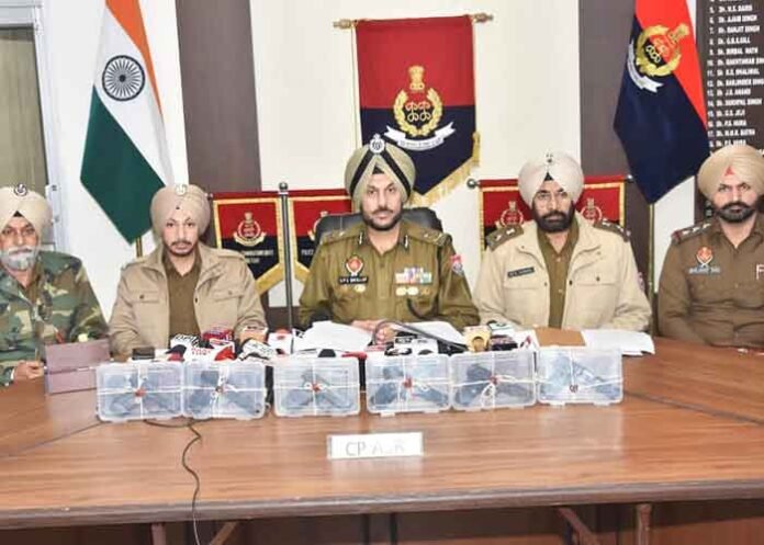 Punjab Police bust cross-border arms smuggling module