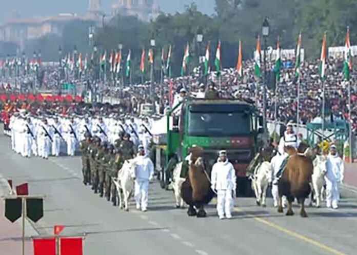Republic Day Indian Army showcases four-legged warriors