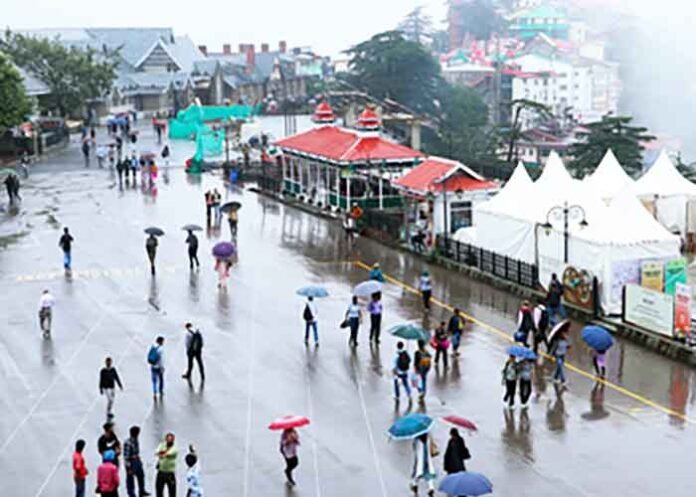 Shimla Manali snowfall
