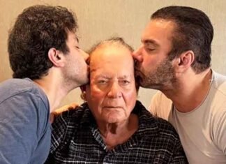 Sohail Khan on father Salim Khan’s health scare: The doctor said you might lose him Sohail Khan with father Salim Khan and son Nirvan