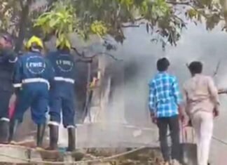 Three bodies recovered from fire-hit building in Hyderabad; rescue operations underway