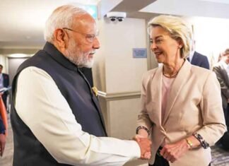 Ursula von der Leyen meet PM Modi