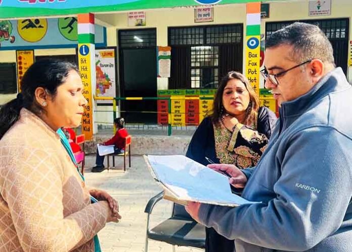 Vijay Dutt inspects in SAS Nagar