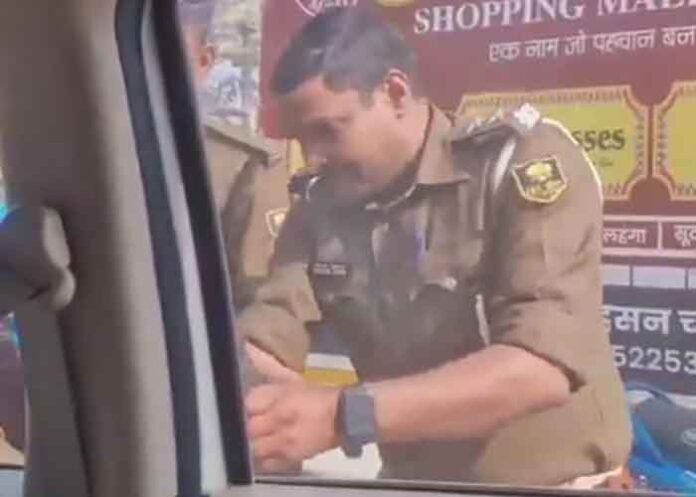 Viral video shows Darbhanga SHO misbehaving with woman doctor in Bihar