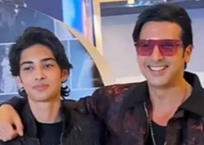 Zayed withh son Zidaan Khan