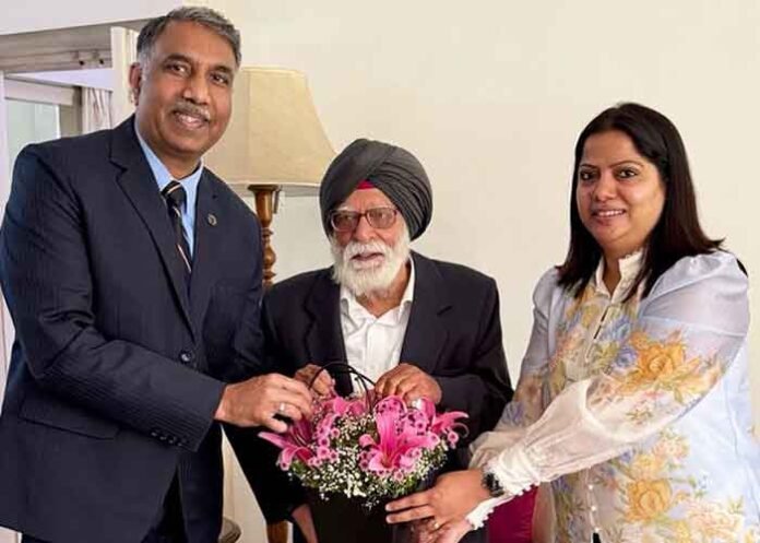 100-year-old retired IPS officer Jagjit Singh Bawa