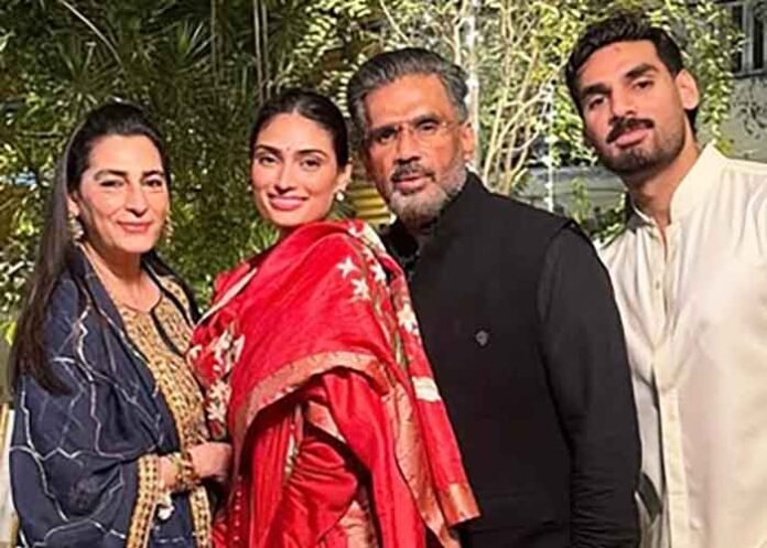 Ahan Suniel Athiya Mana Shetty