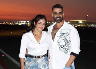 Akshay Kumar & Wamiqa Gabbi twin in matching outfits as they commence promotion for ‘Bhoot Bangla’ Akshay Kumar & Wamiqa Gabbi