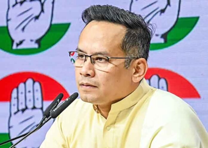 Assam Congress chief Gaurav Gogoi 1