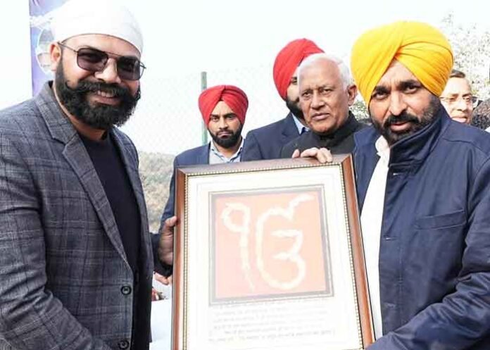 CM Bhagwant Mann lauds Abhishek Kumar Chouhan