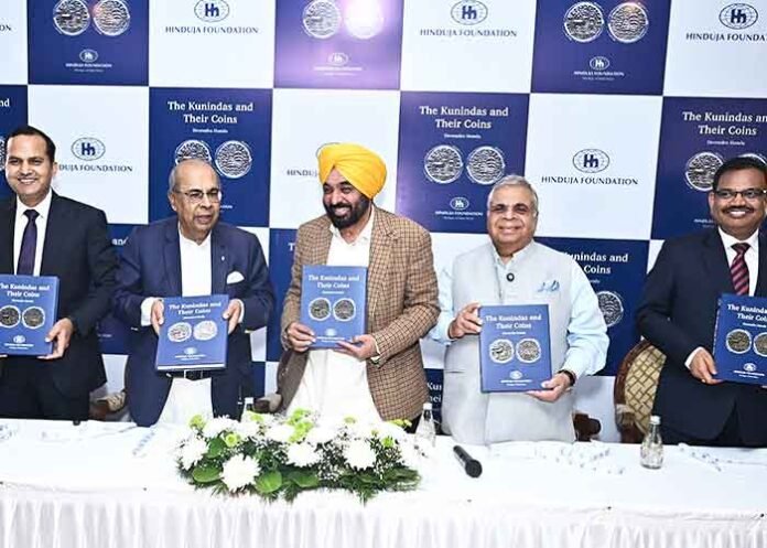 CM Mann unveils The Kunindas and Their Coins