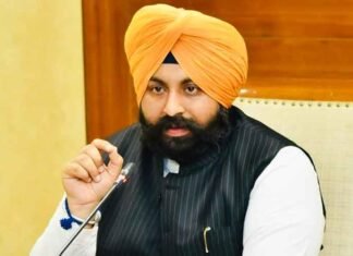Harjot Singh Bains Punjab AAP Minister