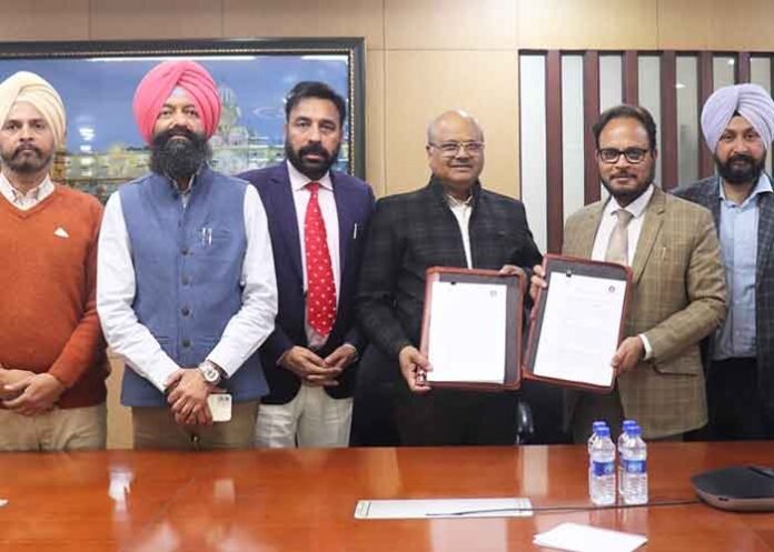 IKG PTU signs MoU with JGNDPSOU Patiala