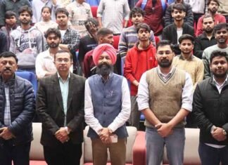 IKGPTU hosts AI entrepreneur Nirmal Nambiar