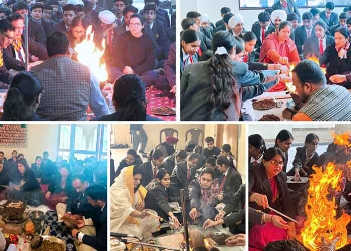 Innocent Hearts School holds Hawan Ceremony