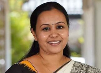 Kerala Health Minister George in hospital after Kannur station protest injury, CM slams Congress Kerala Health Minister Veena George 1