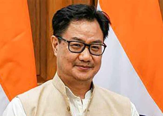 Kiren Rijiju Union Minister 2