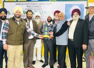 Mohali to be North India’s number one City: MLA Kulwant Singh MLA Kulwant Singh with members